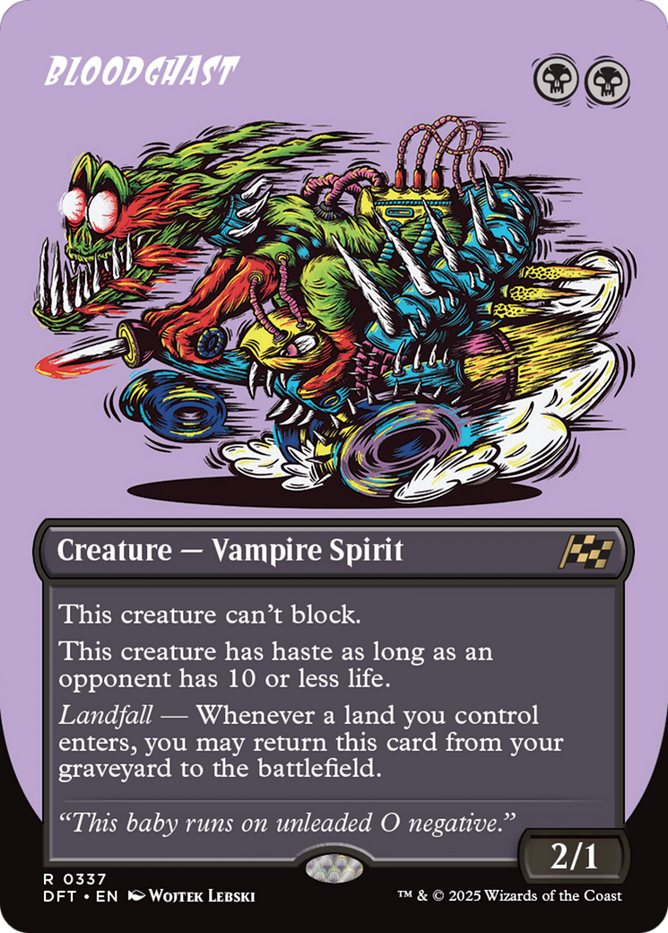 Image of Bloodghast (Borderless) (DFT-337) - Aetherdrift (Borderless)