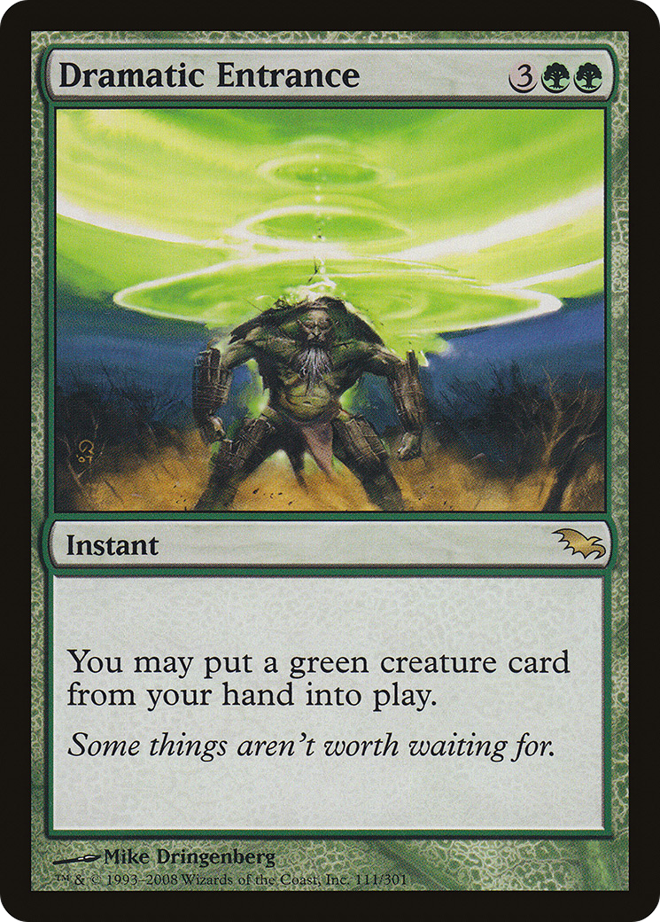Image of Dramatic Entrance (SHM-111) - Shadowmoor Foil