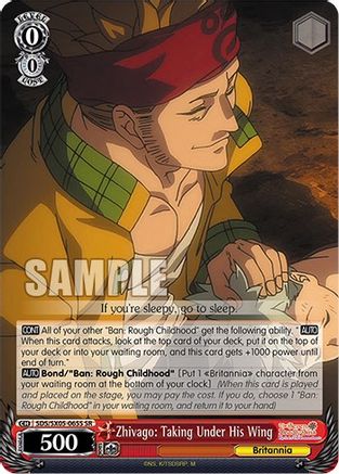 Image of Zhivago: Taking Under His Wing (SR) (SDS/SX05-065S SR) - The Seven Deadly Sins: Revival of The Commandments