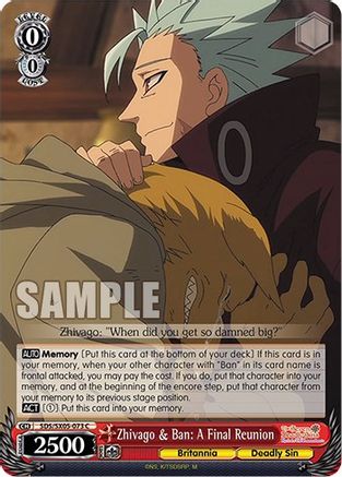 Image of Zhivago & Ban: A Final Reunion (SDS/SX05-073 C) - The Seven Deadly Sins: Revival of The Commandments