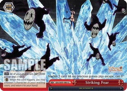 Image of Striking Fear (SDS/SX05-080 CC) - The Seven Deadly Sins: Revival of The Commandments