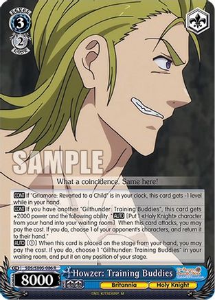 Image of Howzer: Training Buddies (SDS/SX05-086 R) - The Seven Deadly Sins: Revival of The Commandments