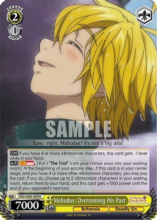 Image of Meliodas: Overcoming His Past (SDS/SX05-009 R) - The Seven Deadly Sins: Revival of The Commandments