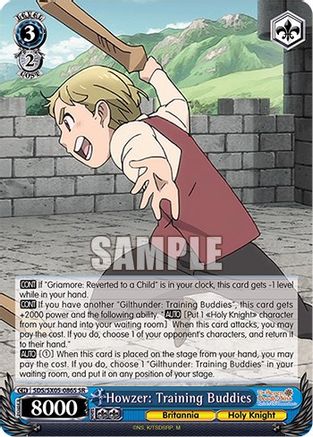 Image of Howzer: Training Buddies (SR) (SDS/SX05-086S SR) - The Seven Deadly Sins: Revival of The Commandments