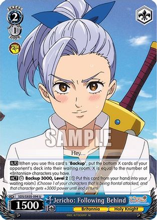 Image of Jericho: Following Behind (SDS/SX05-094 U) - The Seven Deadly Sins: Revival of The Commandments