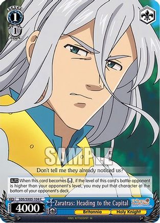 Image of Zaratras: Heading to the Capital (SDS/SX05-104 C) - The Seven Deadly Sins: Revival of The Commandments