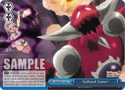 Image of Galland Game! (SDS/SX05-110 CC) - The Seven Deadly Sins: Revival of The Commandments