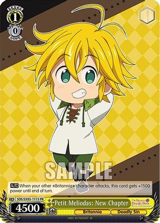 Image of Petit Meliodas: New Chapter (Foil) (SDS/SX05-111S PR) - The Seven Deadly Sins: Revival of The Commandments