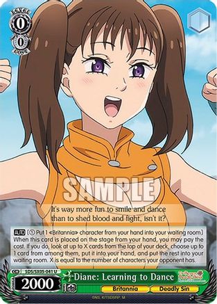 Image of Diane: Learning to Dance (SDS/SX05-041 U) - The Seven Deadly Sins: Revival of The Commandments
