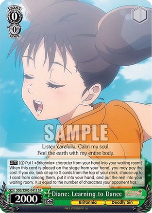 Image of Diane: Learning to Dance (SR) (SDS/SX05-041S SR) - The Seven Deadly Sins: Revival of The Commandments