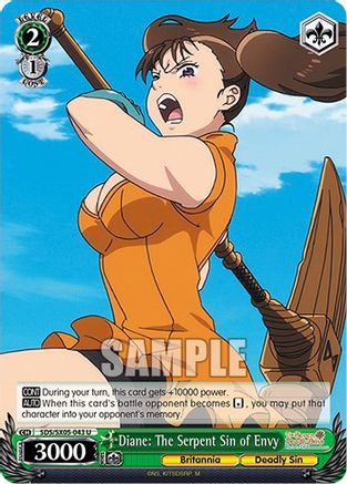 Image of Diane: The Serpent Sin of Envy (SDS/SX05-043 U) - The Seven Deadly Sins: Revival of The Commandments