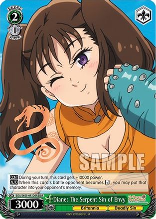 Image of Diane: The Serpent Sin of Envy (DSR) (SDS/SX05-043DSR DSR) - The Seven Deadly Sins: Revival of The Commandments