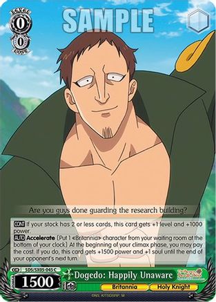 Image of Dogedo: Happily Unaware (SDS/SX05-045 C) - The Seven Deadly Sins: Revival of The Commandments
