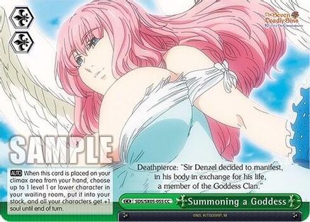 Image of Summoning a Goddess (SDS/SX05-055 CC) - The Seven Deadly Sins: Revival of The Commandments