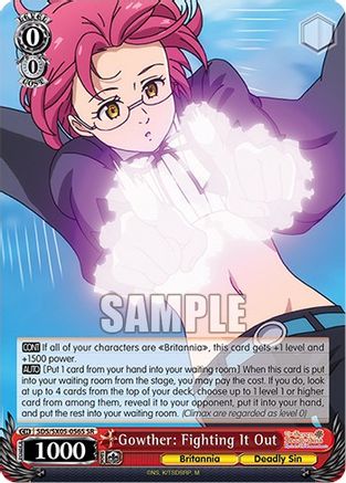 Image of Gowther: Fighting It Out (SR) (SDS/SX05-056S SR) - The Seven Deadly Sins: Revival of The Commandments