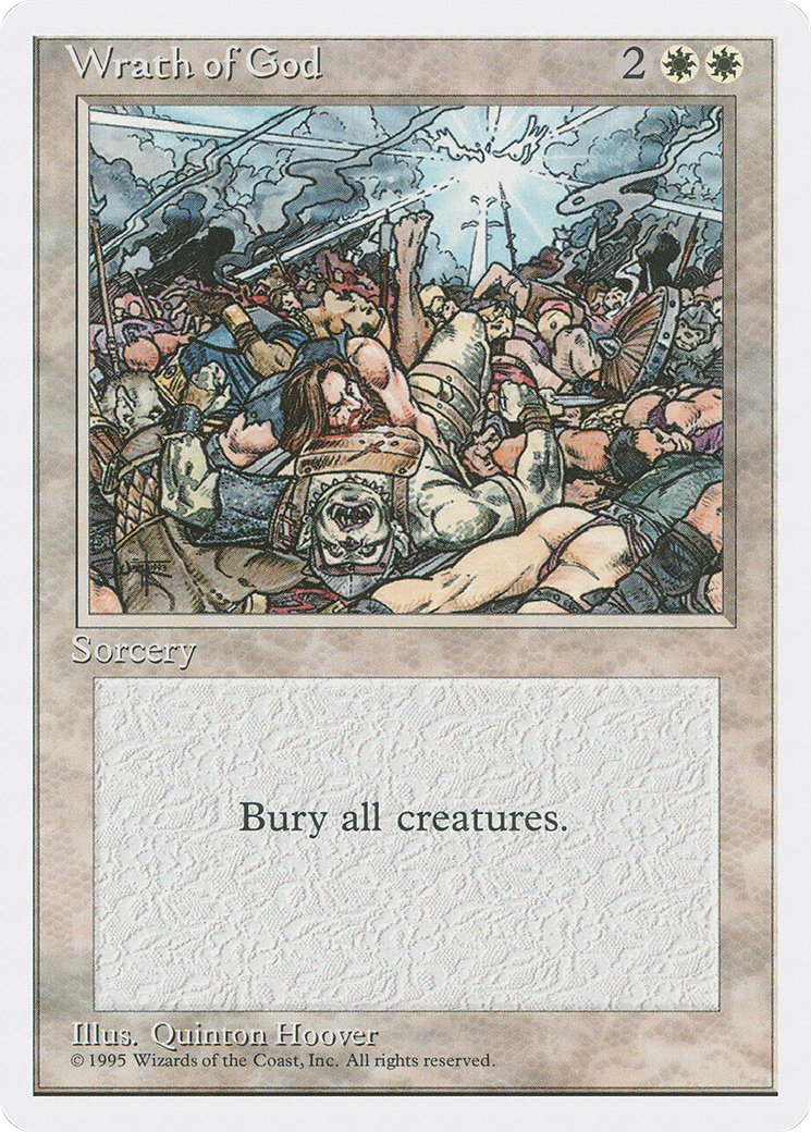 Image of Wrath of God (4ED-308) - Fourth Edition