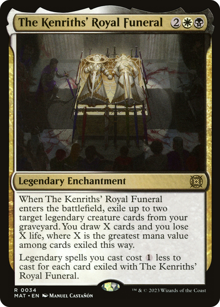 Image of The Kenriths' Royal Funeral (MAT-034) - March of the Machine: The Aftermath Foil