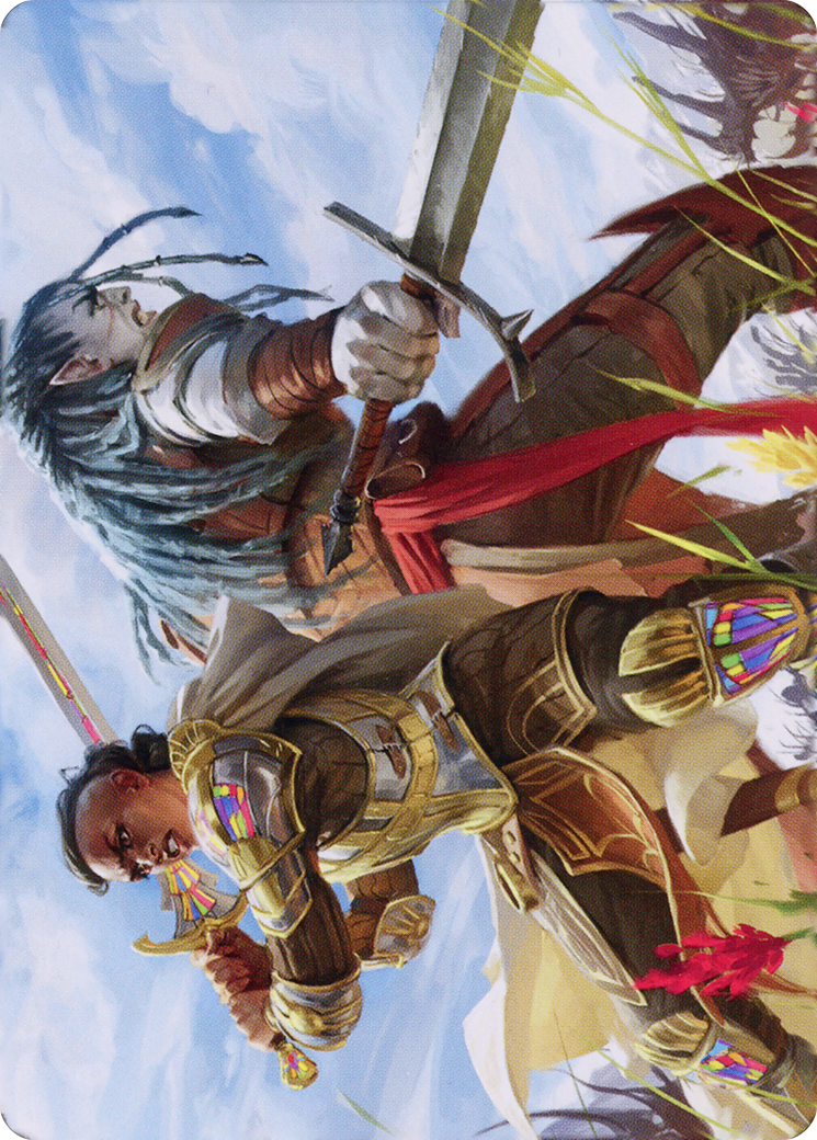 Image of Join Forces // Join Forces (ADMU-009) - Dominaria United Art Series (Borderless) Foil