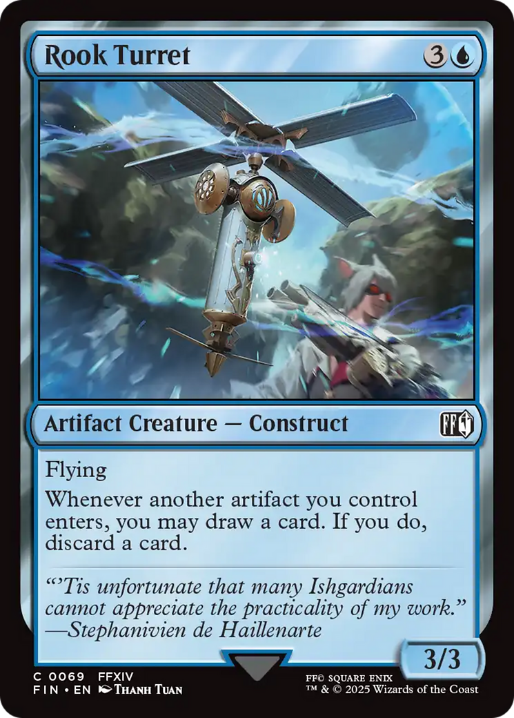 Image of Rook Turret (FIN-069) - FINAL FANTASY Foil