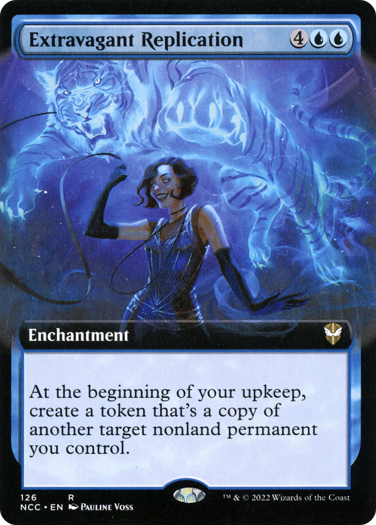 Image of Extravagant Replication (Extended Art) (NCC-126) - New Capenna Commander: (Extended Art)