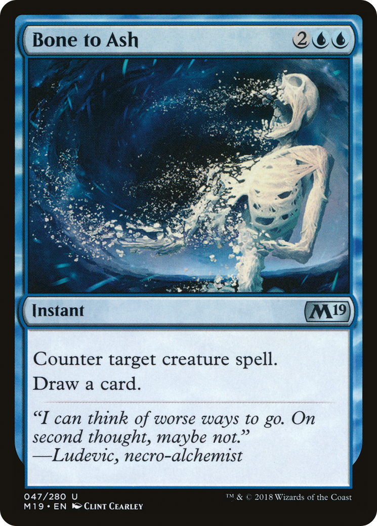 Image of Bone to Ash (M19-047) - Core Set 2019