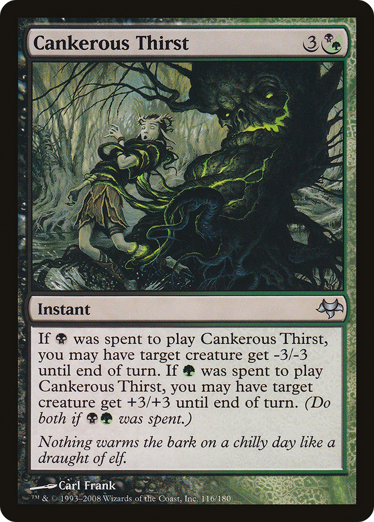 Image of Cankerous Thirst (EVE-116) - Eventide Foil