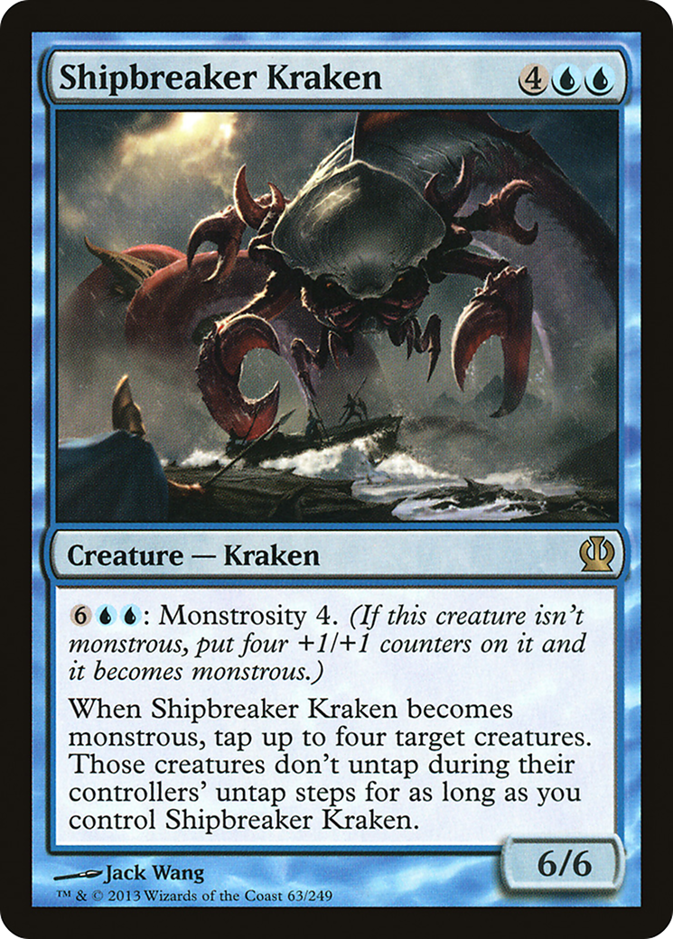 Image of Shipbreaker Kraken (THS-063) - Theros