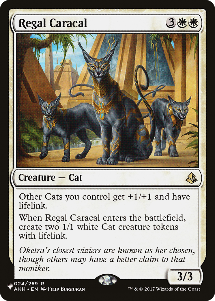 Image of Regal Caracal (LIST-024/269) - The List