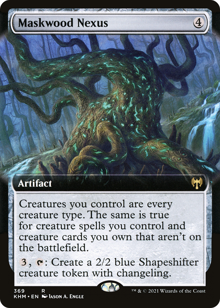 Image of Maskwood Nexus (Extended Art) (KHM-369) - Kaldheim: (Extended Art) Foil