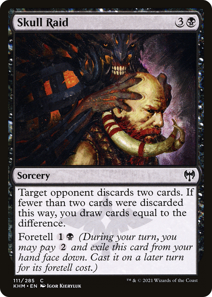 Image of Skull Raid (KHM-111) - Kaldheim Foil