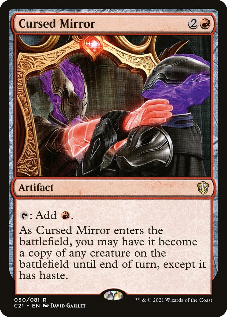 Image of Cursed Mirror (C21-050) - Commander 2021