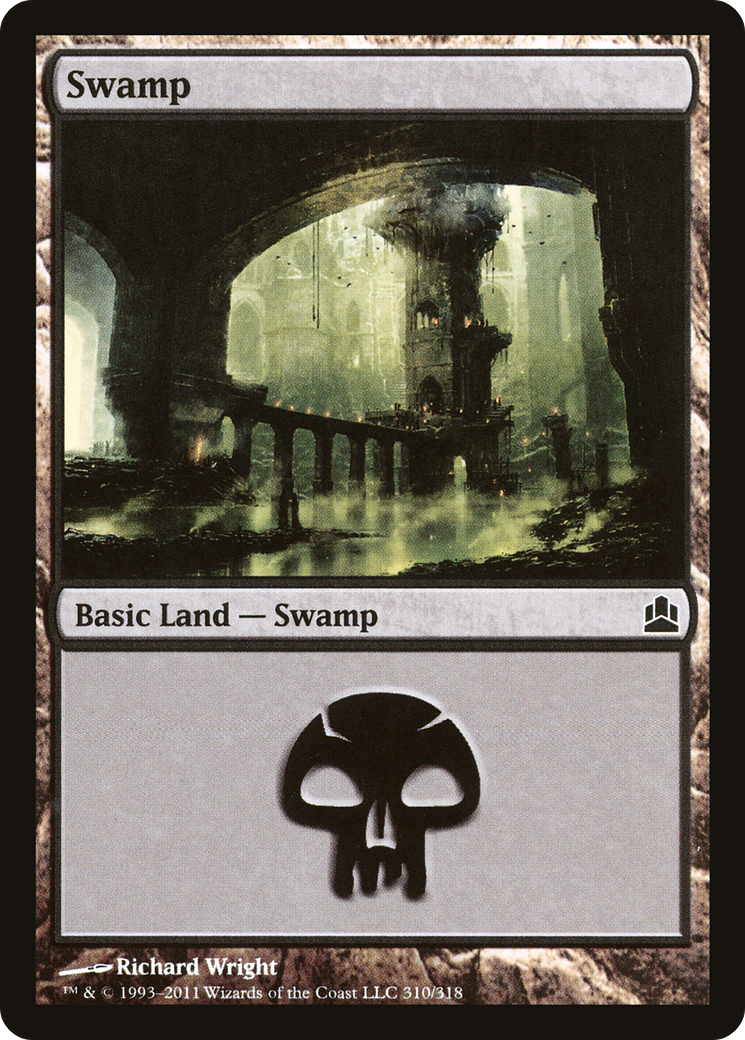 Image of Swamp (310) (CMD-310) - Commander 2011