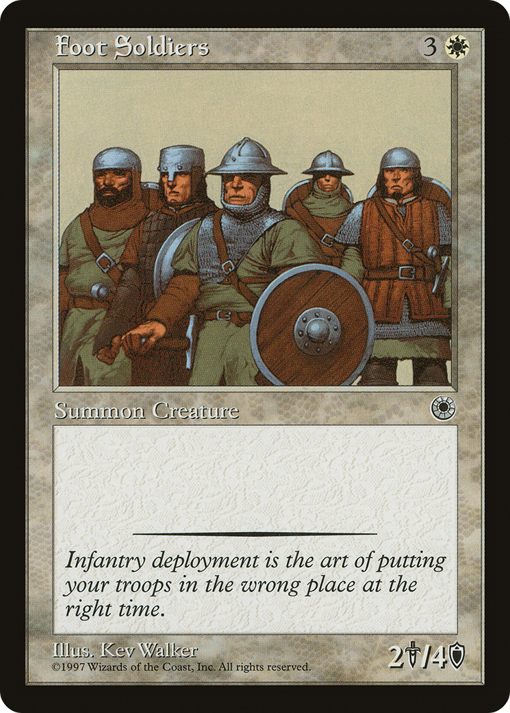 Image of Foot Soldiers (POR-) - Portal