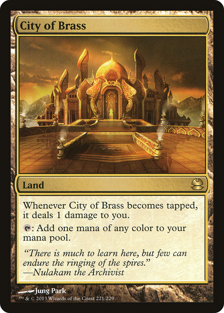 Image of City of Brass (MMA-221) - Modern Masters Foil
