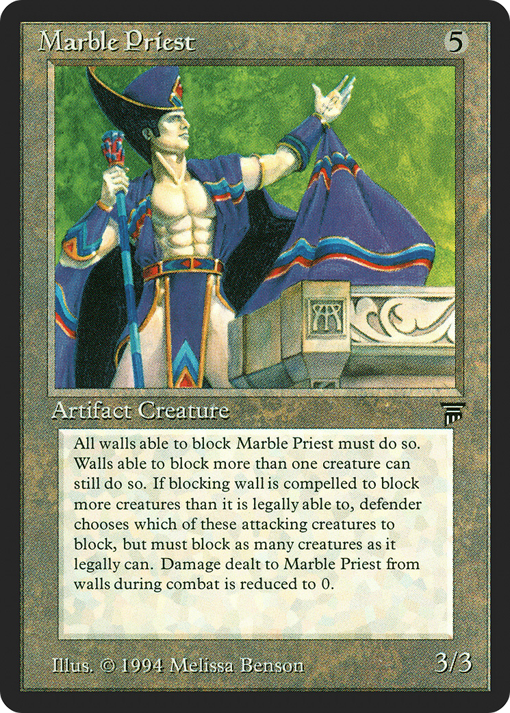 Image of Marble Priest (LEG-) - Legends