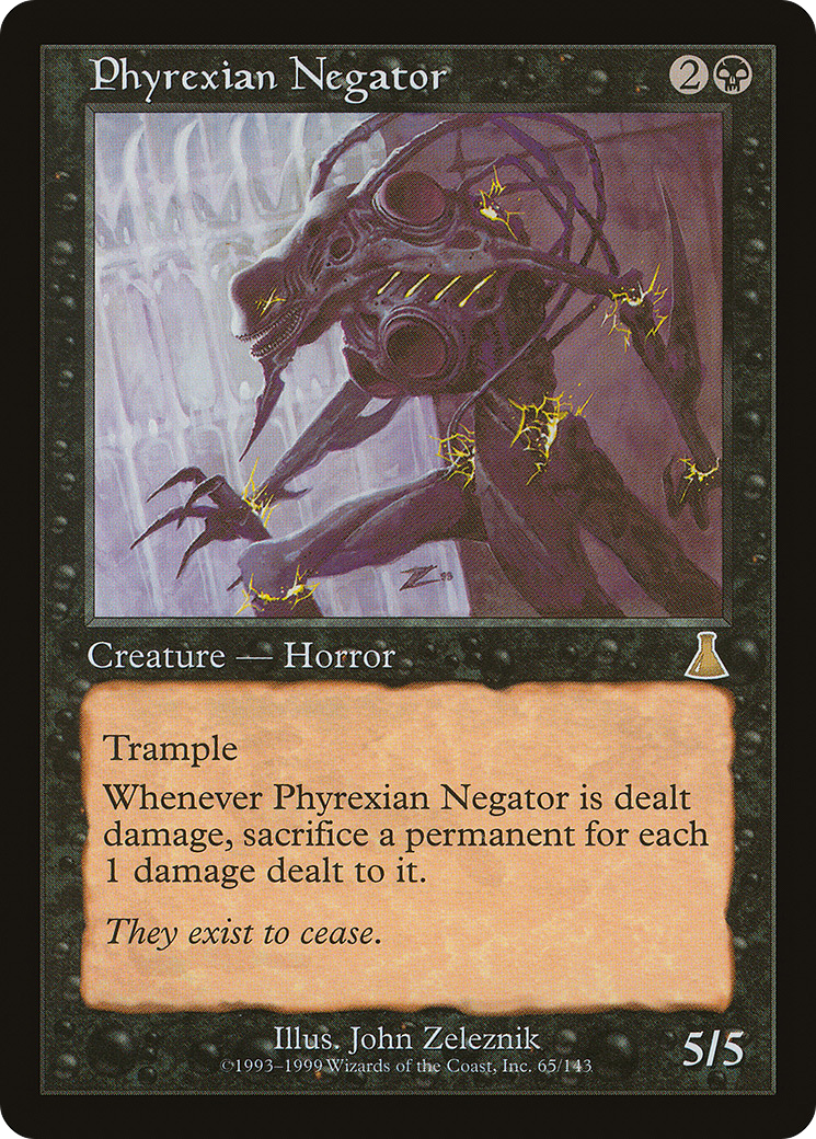 Image of Phyrexian Negator (UDS-065) - Urza's Destiny Foil