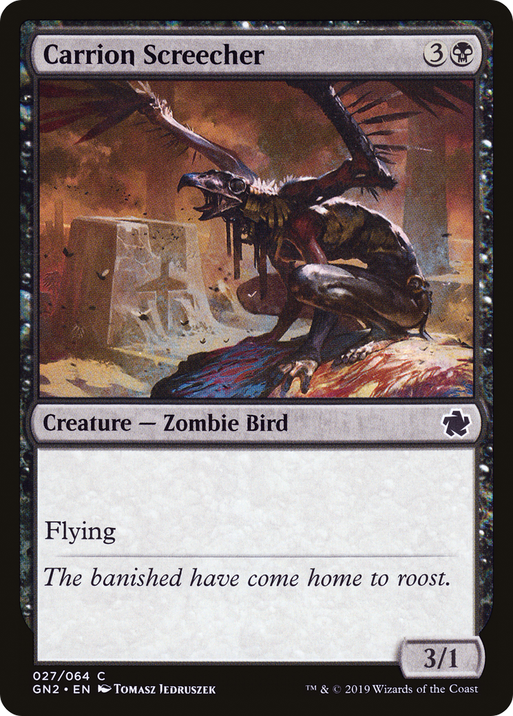 Image of Carrion Screecher (GN2-027) - Game Night 2019