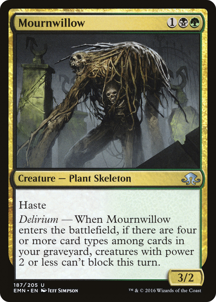 Image of Mournwillow (EMN-187) - Eldritch Moon Foil