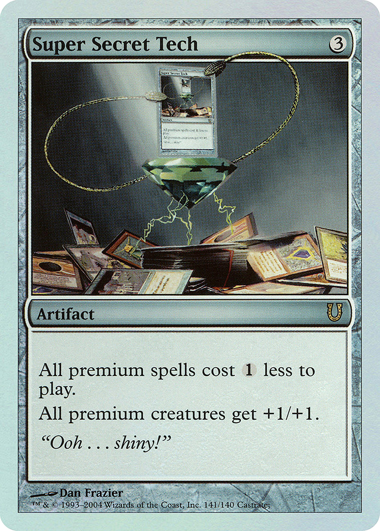 Image of Super Secret Tech (UNH-141) - Unhinged Foil