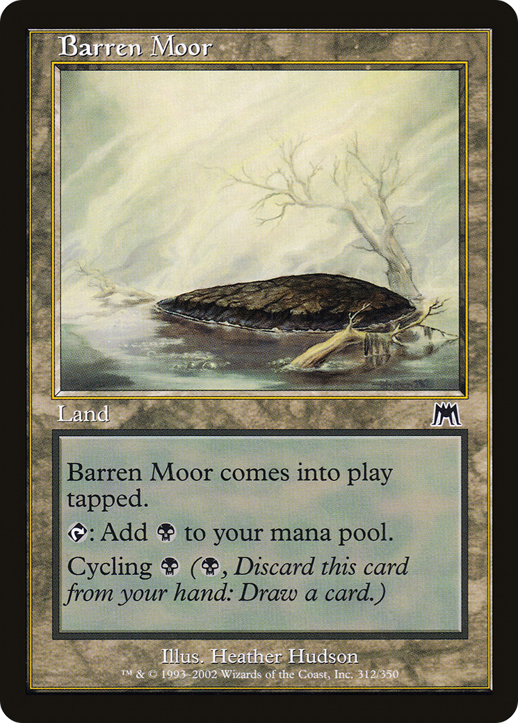 Image of Barren Moor (ONS-312) - Onslaught Foil
