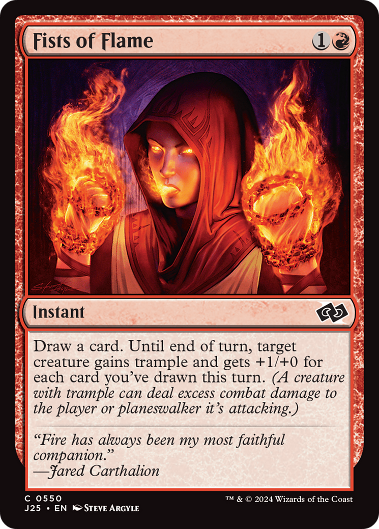 Image of Fists of Flame (J25-550) - Foundations Jumpstart