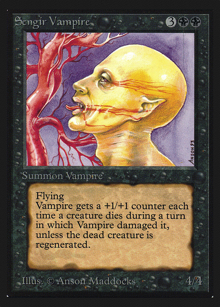 Image of Sengir Vampire (IE) (IED-) - Intl. Collectors' Edition