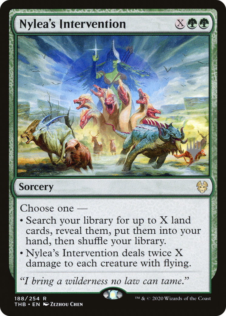 Image of Nylea's Intervention (PPTHB-188) - Theros Beyond Death Promos