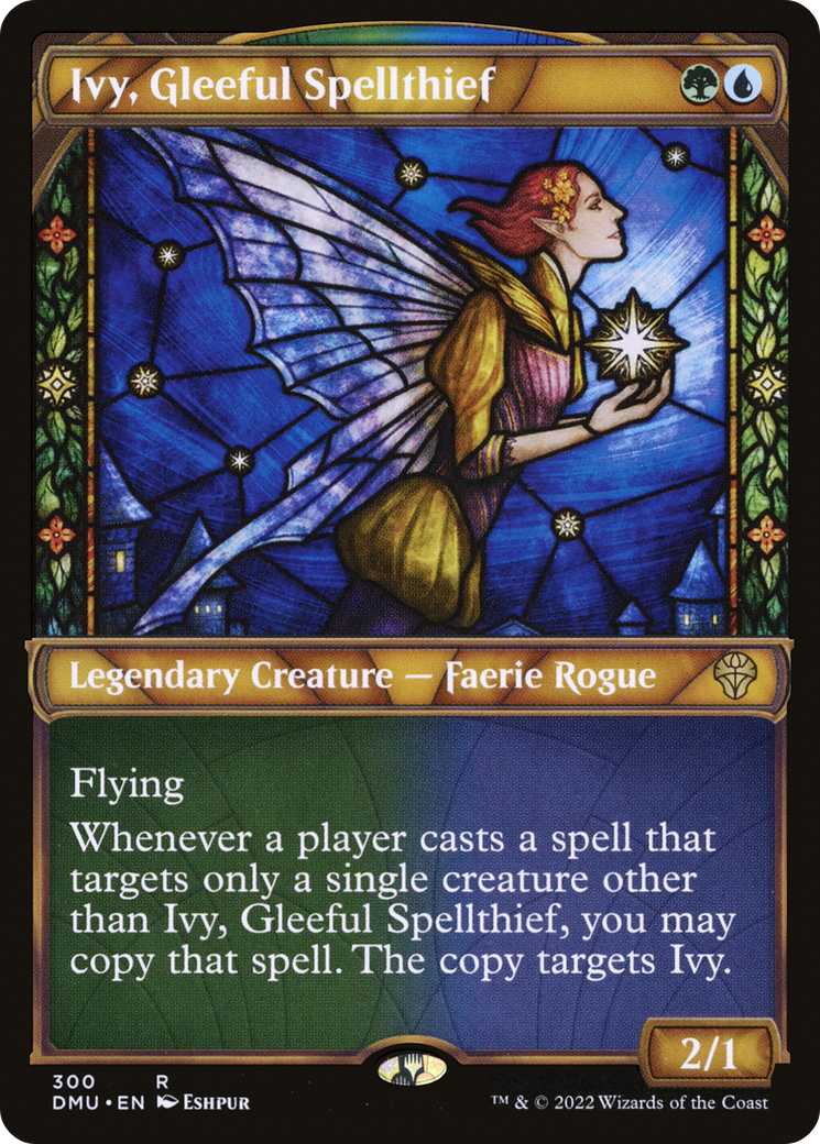 Image of Ivy, Gleeful Spellthief (Showcase) (DMU-300) - Dominaria United: (Showcase) Foil