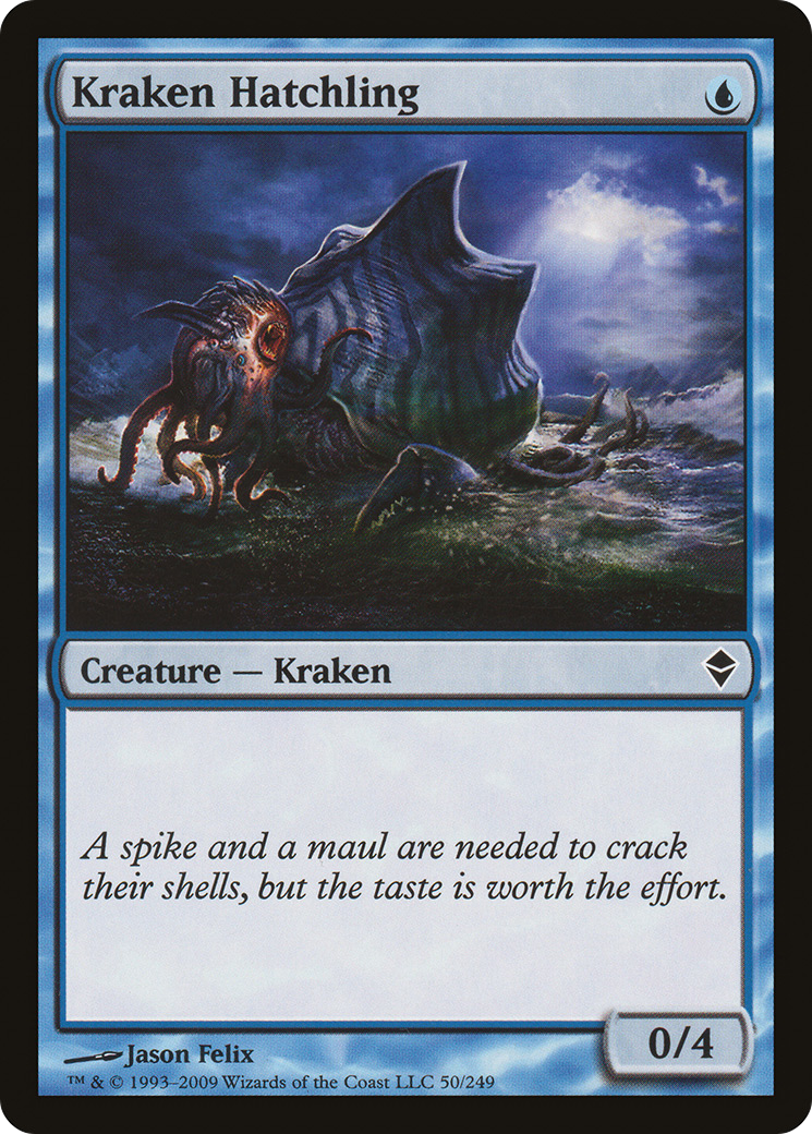 Image of Kraken Hatchling (ZEN-050) - Zendikar