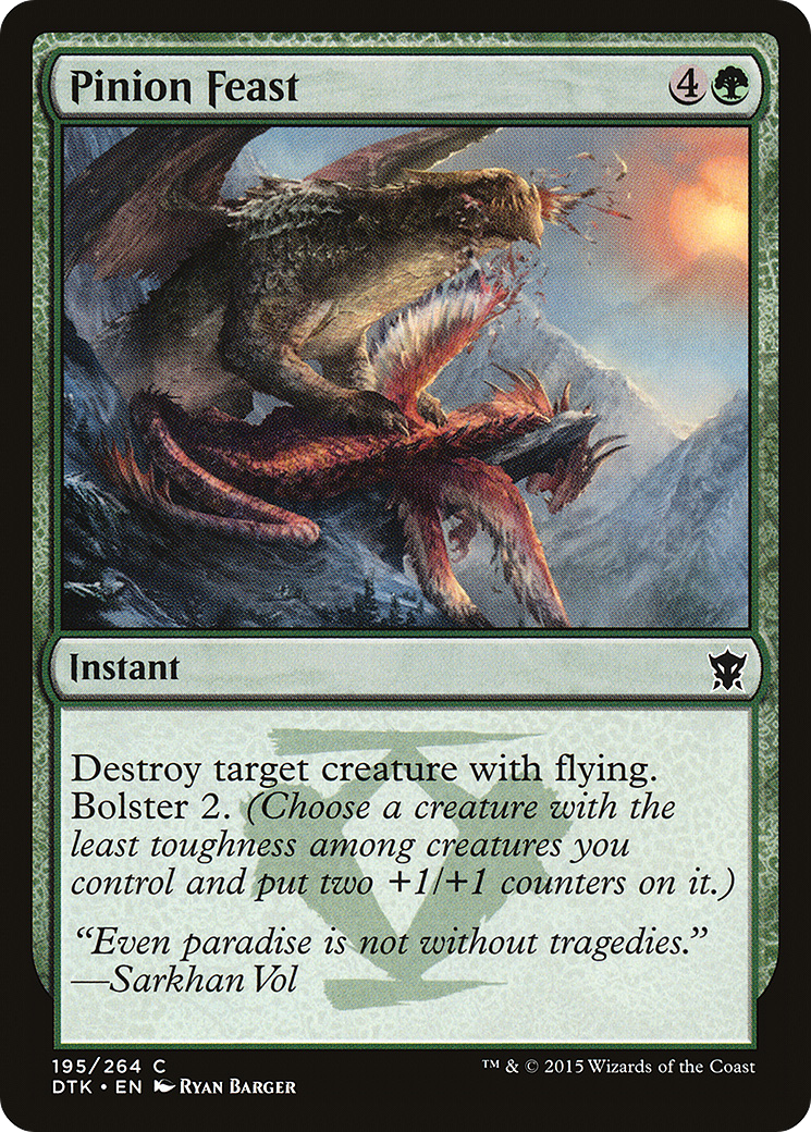 Image of Pinion Feast (DTK-195) - Dragons of Tarkir Foil