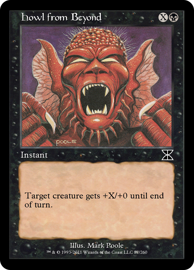 Image of Howl from Beyond (ME4-087) - Masters Edition IV