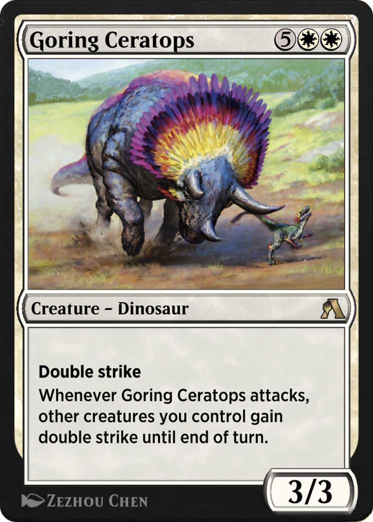 Image of Goring Ceratops (ANB-008) - Arena Beginner Set