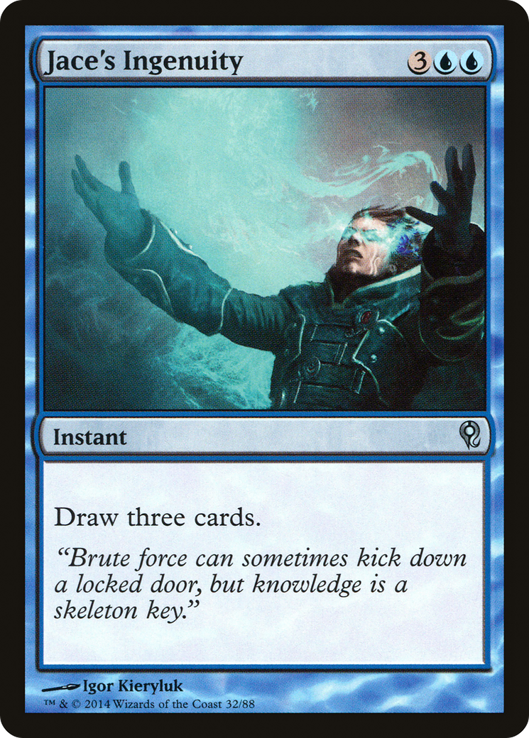 Image of Jace's Ingenuity (DDM-032) - Duel Decks: Jace vs. Vraska