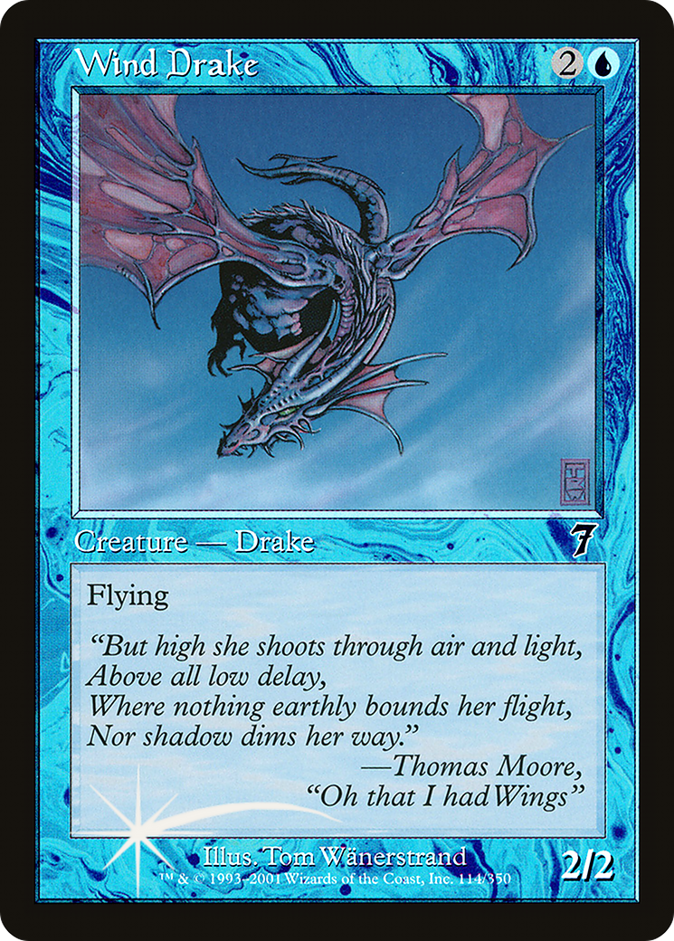 Image of Wind Drake (7ED-114) - 7th Edition